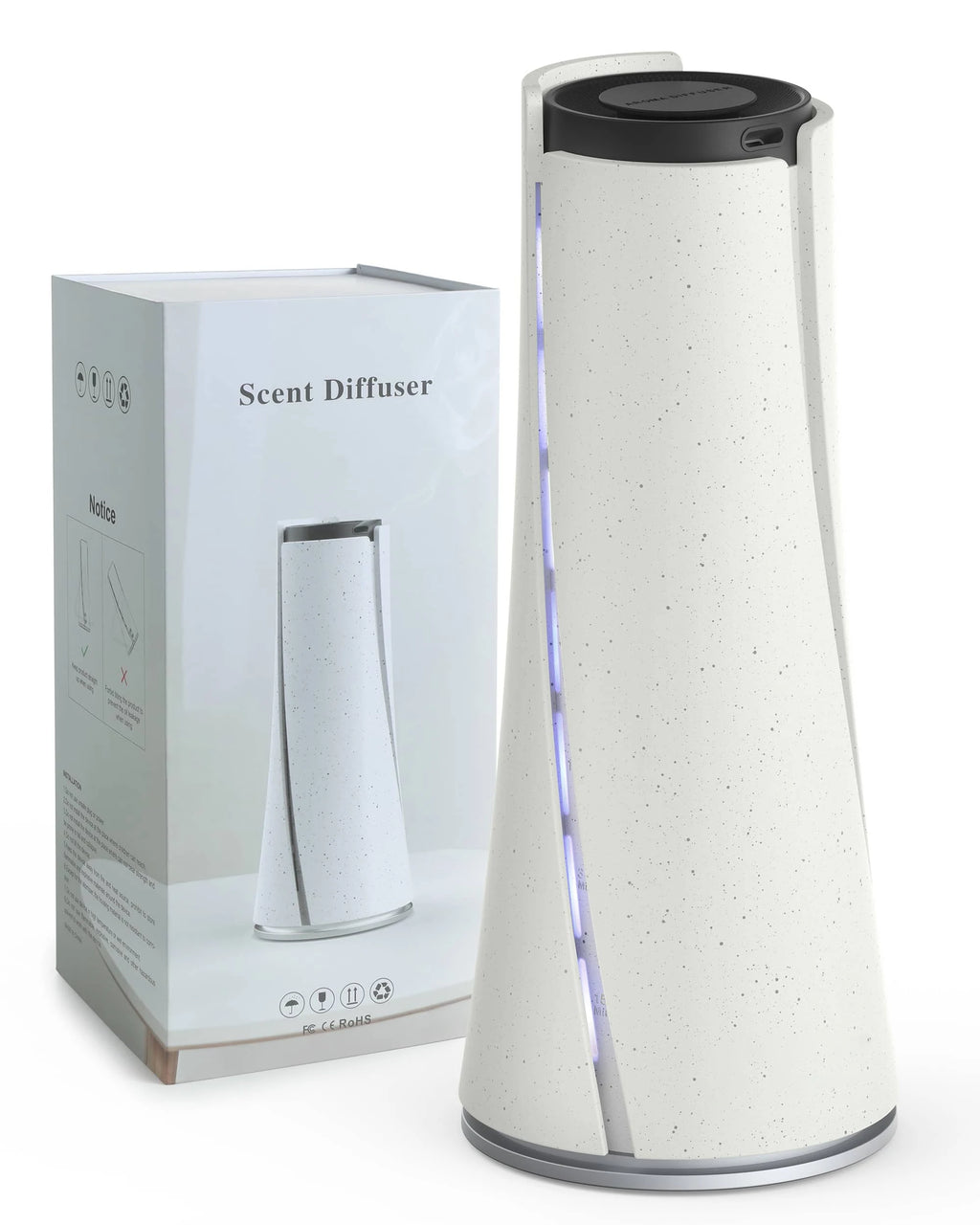 2025 New Smart Home 100ml Capacity Aroma Diffuser 300CBM Fragrance Machine with Resin Battery for Household Scent