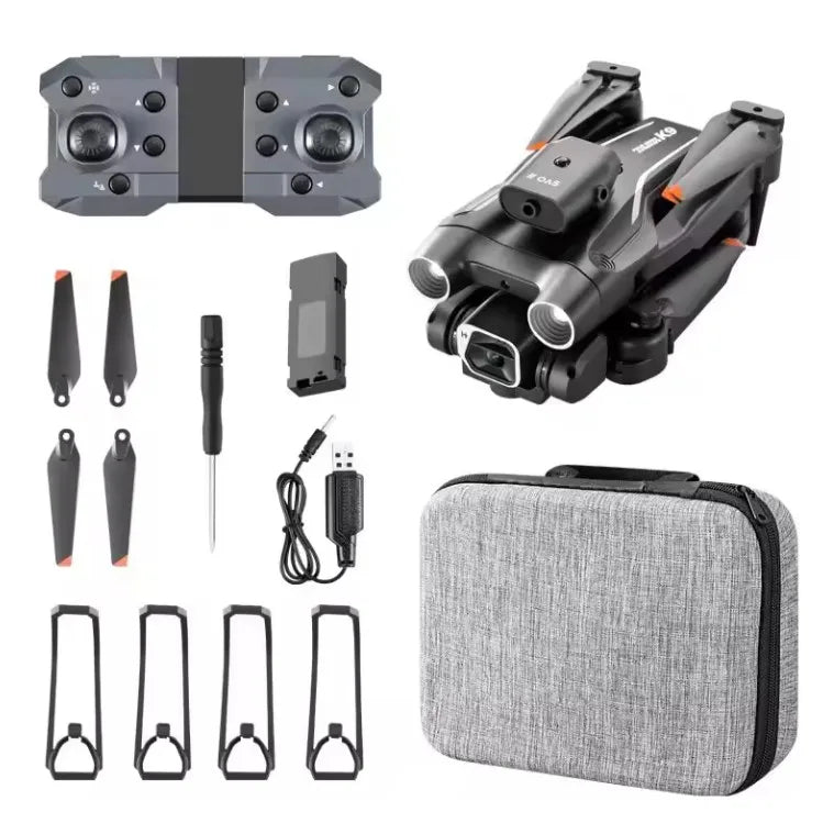 New K9 Mini Drone 4K HD Dual Camera  WiFi FPV Altitude Hold Foldable Quadcopter RC Drone Kid Toy GIft