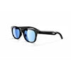 F09 AI Translation Glasses FM Radio + Wireless Connectivity Smart Glasses with Stereo Speakers to Broadcast Translation Results