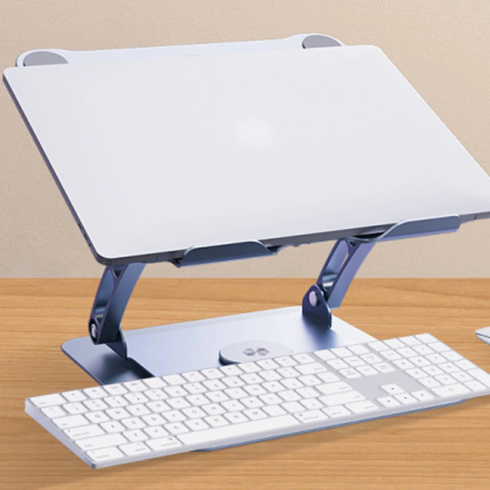 Desktop Folding Laptop Stand with Cooling Fan Refrigeration Laptop Cooler & PC Stand