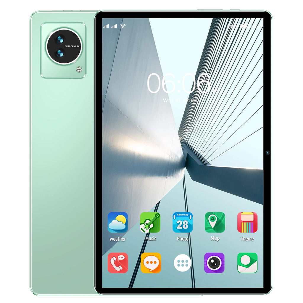 10.1-Inch Android Tablet 16GB RAM 512GB ROM Dual Sim Card Dual Slot Touch Screen Multifunctional Qualcomm Octa Core WiFi