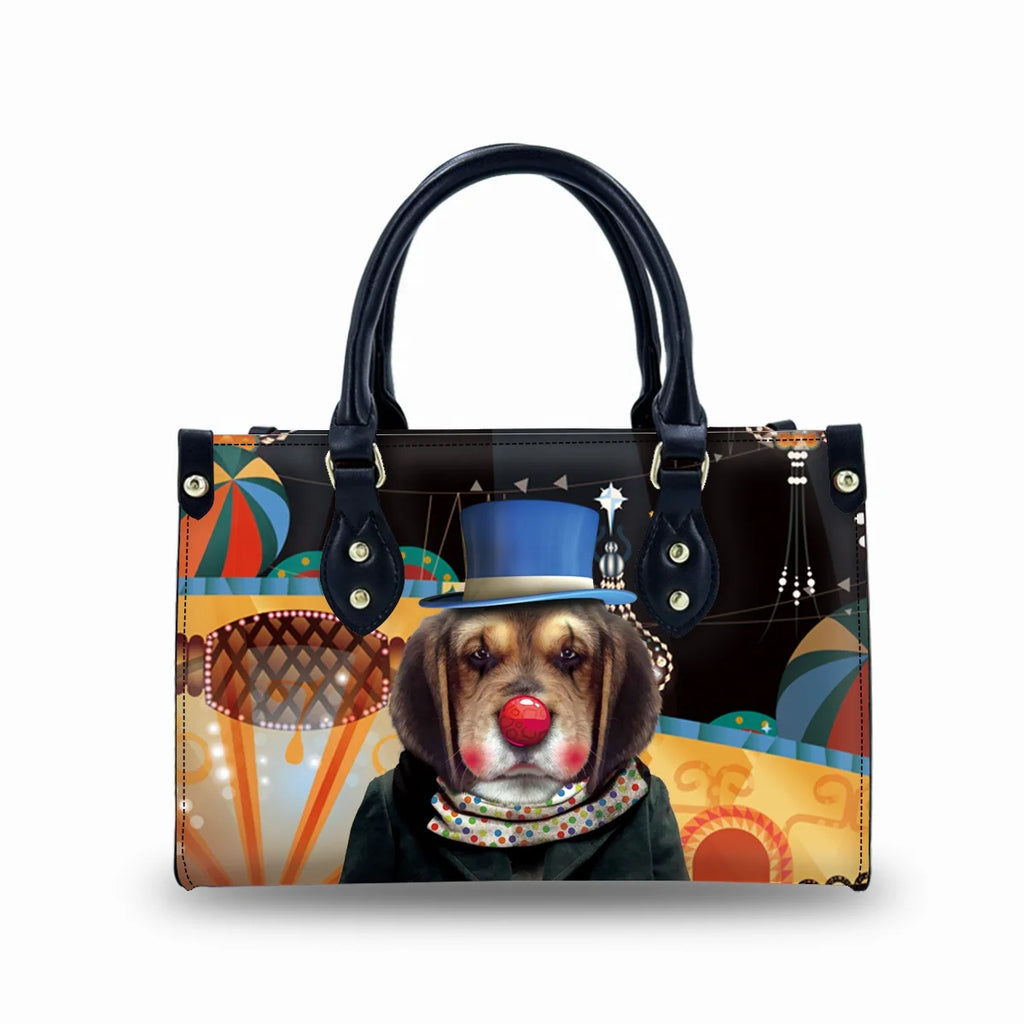 New Cat Pattern Hard Botton Tote Bag Women Handbags Ladies 2023 Luxury Leather Beautiful Ladies Handbags