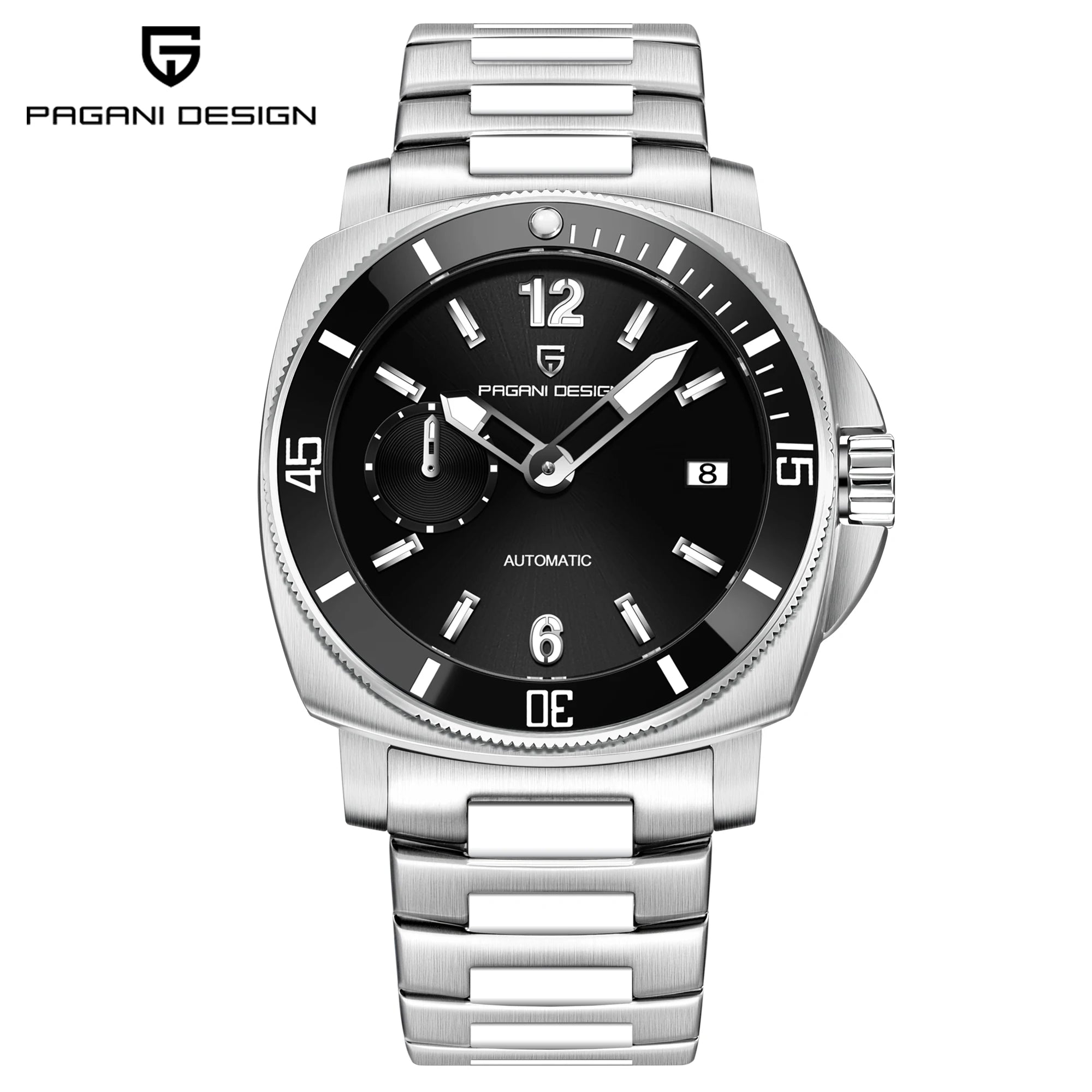 PAGANI DESIGN Men's Watches Automatic Watch for Men 316L Stainless Steel Mechanical Wristwatch Men 2025 New Waterproof Watch Men