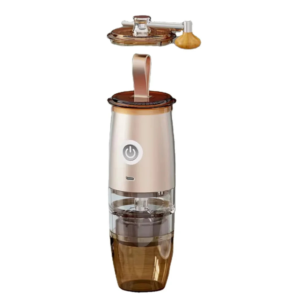 Electric Manual 2 in 1 Coffee Grinder Portable Camping Kitchen Outdoor Automatic Coffee Grinder Machine