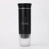 Hot Cold Automatic Coffee Maker with Brew System Portable for Car Use Spanish Language Support Ground Coffee Capsule Compatible
