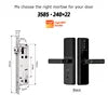 Tediton Waterproof Biometric Digital Fingerprint Smart Camera Door Lock With Tuya Wifi for Home Apartment