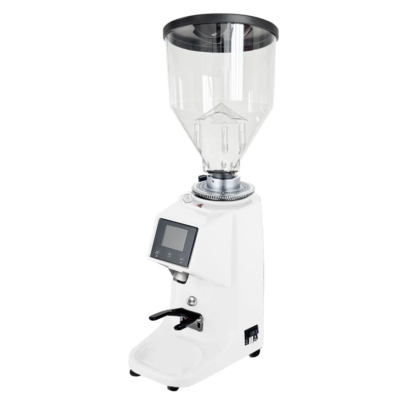 Commercial  Coffee Grinder Electric Espresso Mill  Stainless Steel 60mm Burr LCD Display Screen Automatic Coffee Grinder Machine