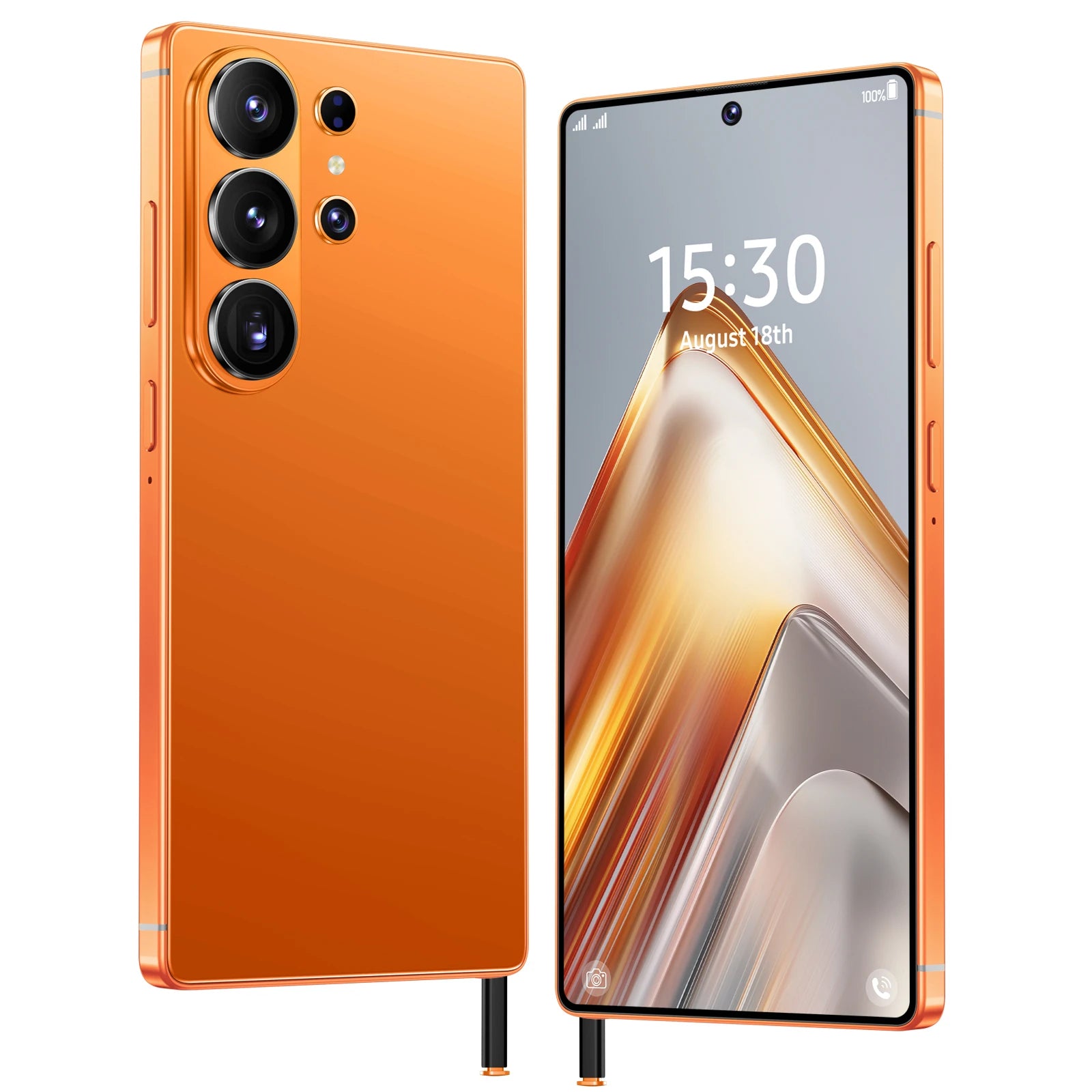 For S26 Ultra 5G Android 15 Octa Core Smartphone French OLED 144Hz Display Above 8000mAh Battery Gaming Phone