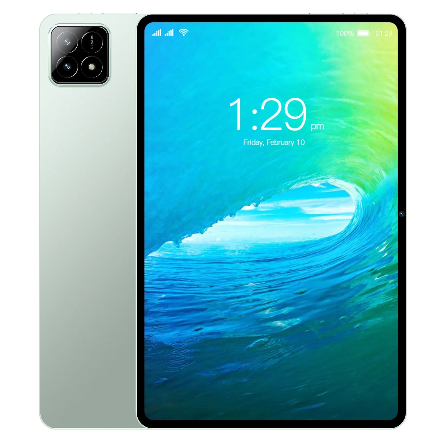 Pad6S 10.1-Inch Quad Core Android Tablet PC with 4G Network 12GB Memory Capacitive Front Phone HD Display Resolution