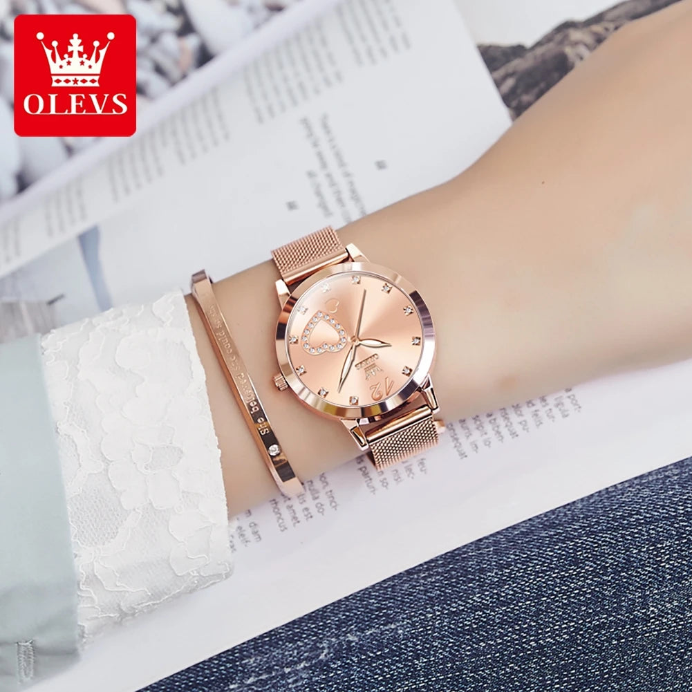 OLEVS Watch 5189 Hot Selling Brand Popular Women's Watches Good Quality Quartz Movement 3ATM Waterproof Ladies Watch