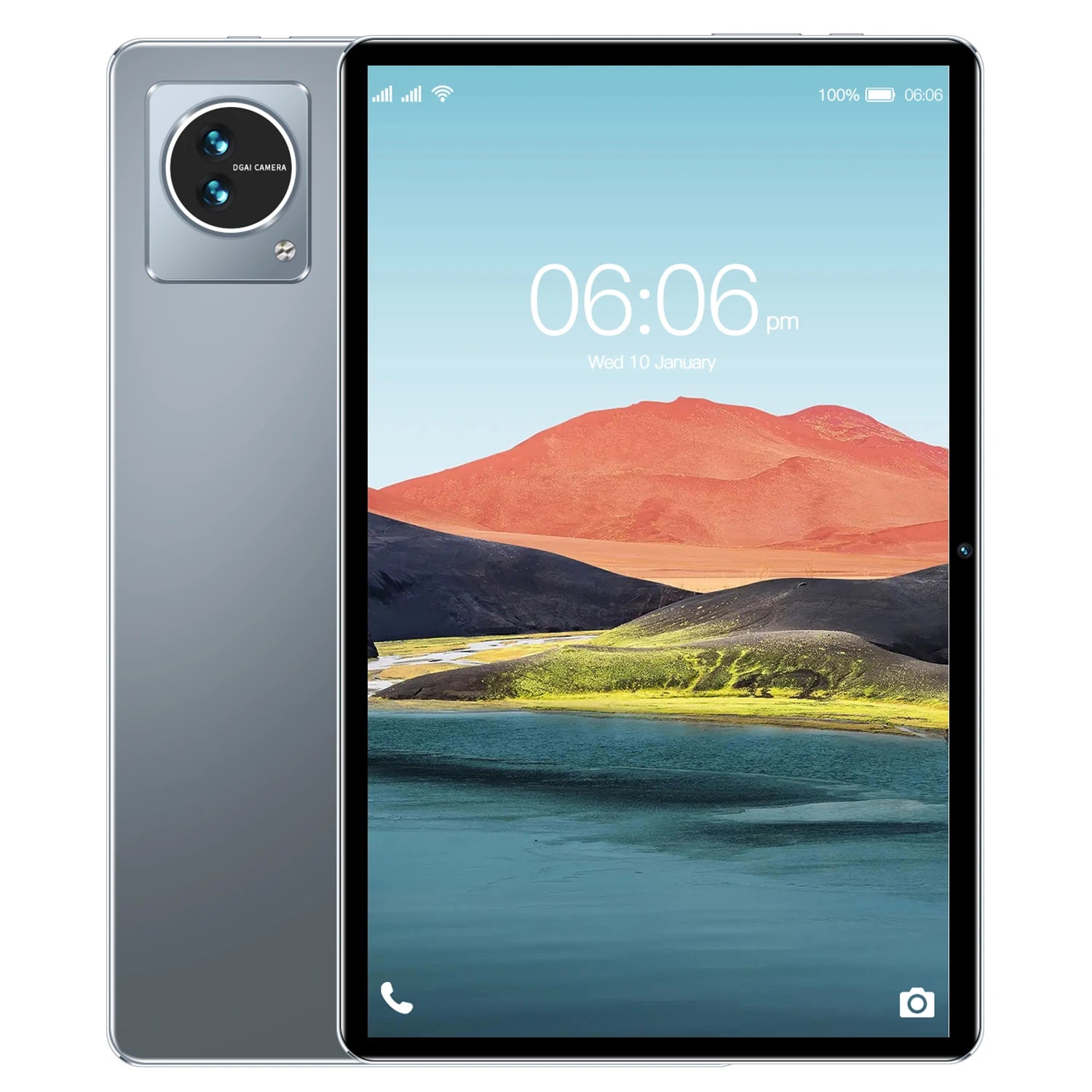 10.1-Inch Android Tablet 16GB RAM 512GB ROM Dual Sim Card Dual Slot Touch Screen Multifunctional Qualcomm Octa Core WiFi