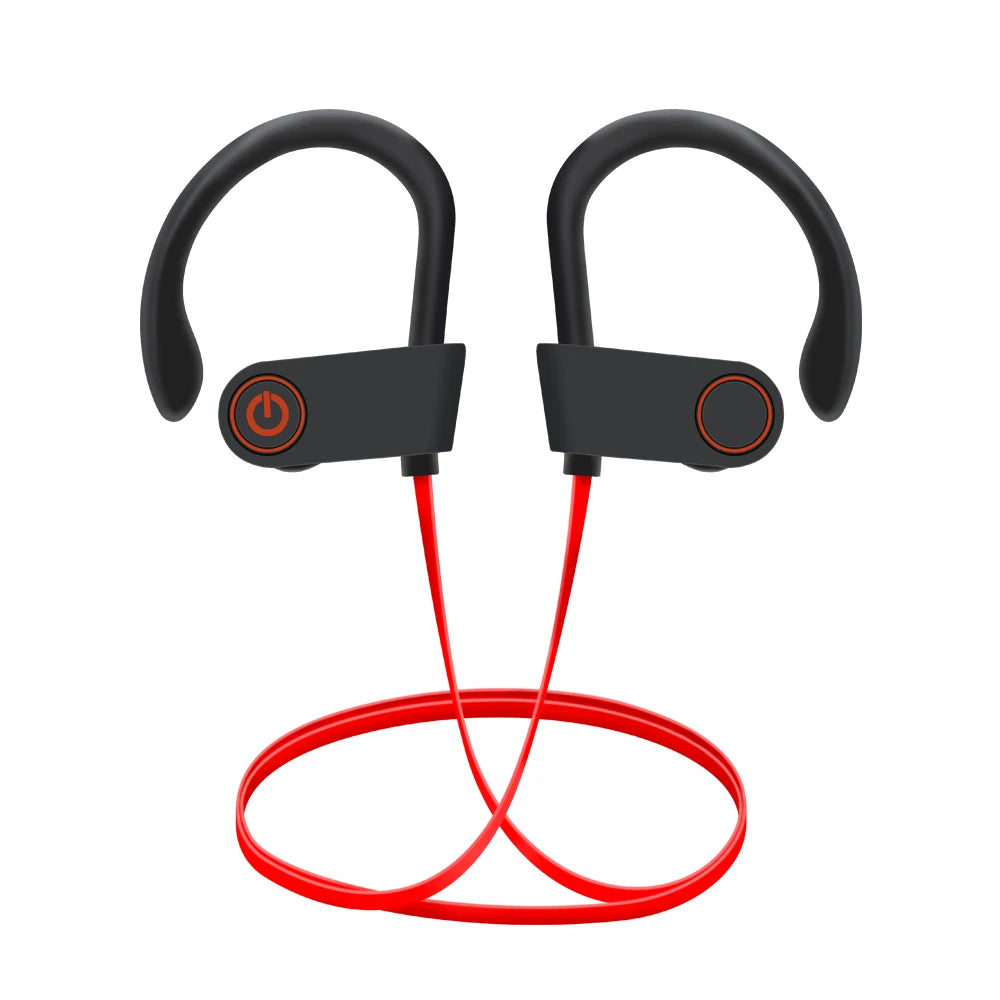 Bluetooth Headphones Wireless IPX4 Waterproof Gaming Earphones with Mic HD Stereo Neckband hang Neck Earphone