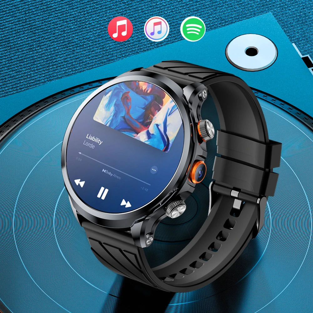 4G Android Smart Watch APPLLP 1.85 Inch Screen 3G+32G GPS Health Management Sim Card Smart Watches