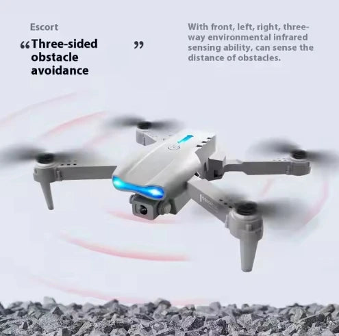 2026 New E99 RC Mini Drone 4K 1080P Dual Camera WIFI FPV Aerial Photography Helicopter Foldable Quadcopter Dron