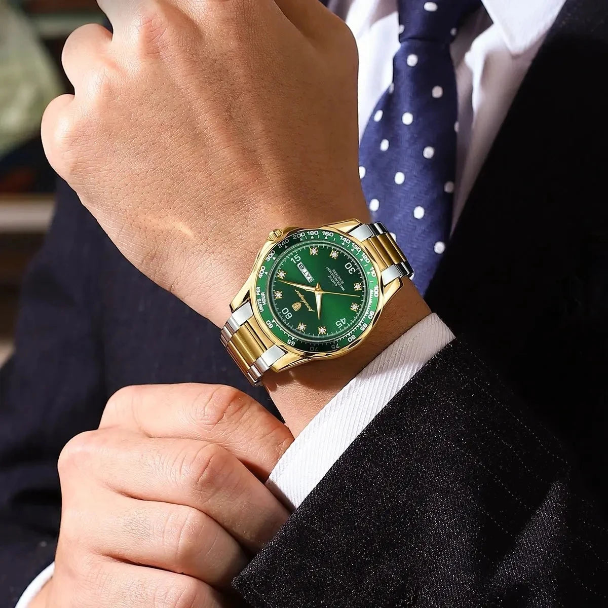 2026 New Poedagar 963 Fashion Casual Luxury Business Quartz Watches Waterproof Luminous Stainless Steel Men's Watches for Men