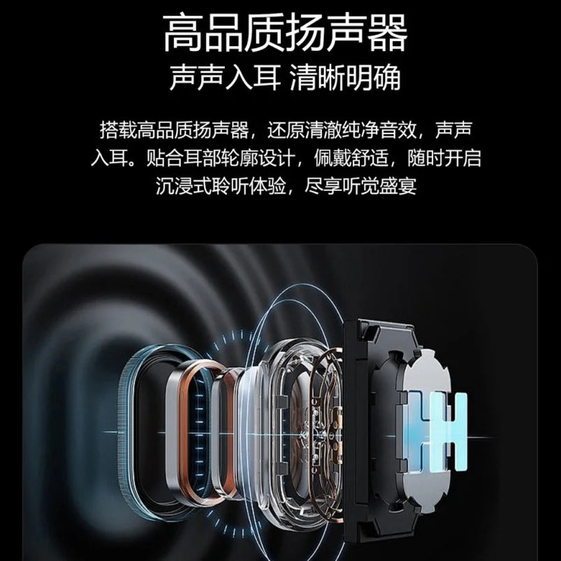 2025 W600 Smart Glasses with Photo Recognition Camera for BT for Music Call AI Q&A Smart Recording New Smart Wearable