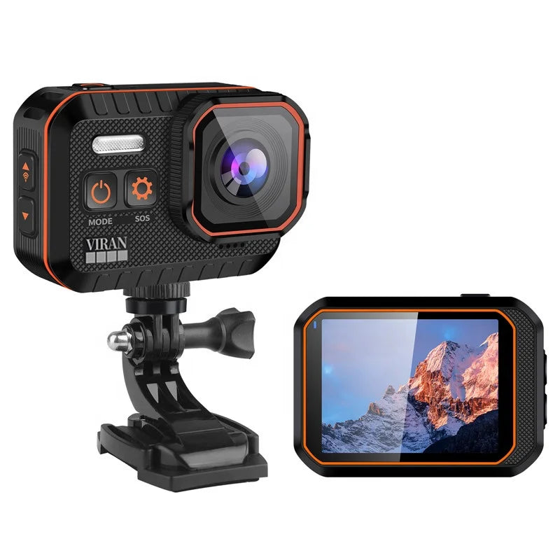 OEM ODM Camera Factory Wholesale Action Camera 4K Ultra HD 60FPS Video Recorder 5m Waterproof 6 Axis Stabilization Sports Camera