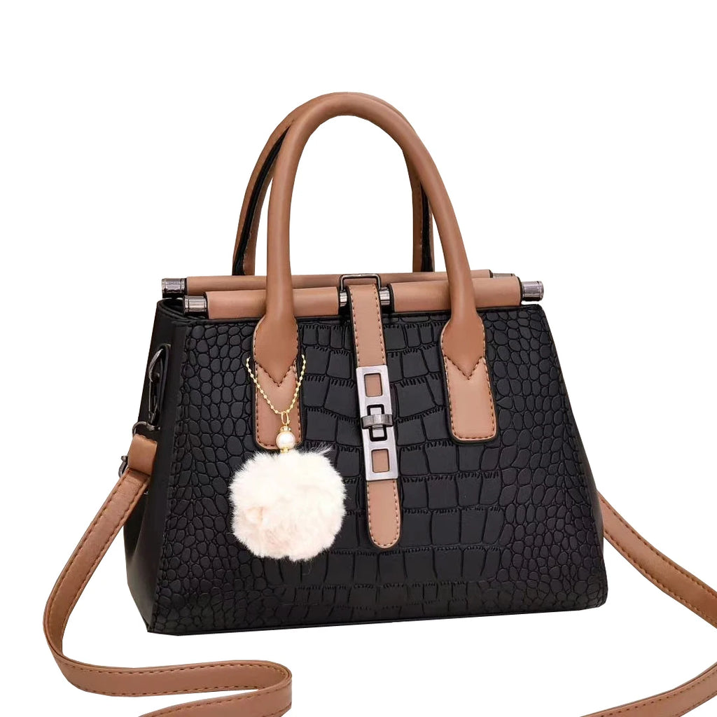 Wholesale Fashion Single Shoulder Crossbody Fur Ball Pendant Foreign Trade  Bags Women's Bags Handbags