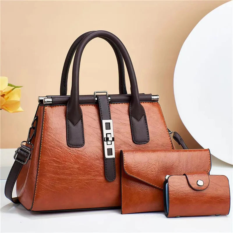 2023 New Spring Solid Color Pu Leather Female Crossbody Bags Fashion Luxury Women Handbags