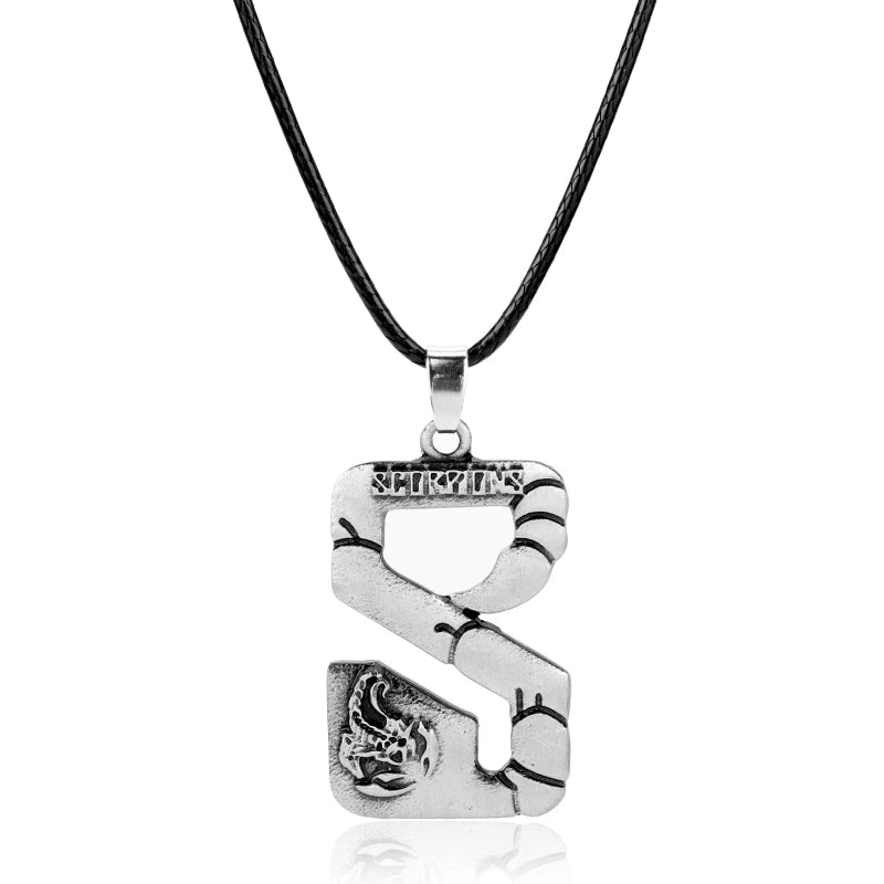 Punk Rock Band Necklace Fashion Gothic Sexy Pop Star Singer Music Band Pendant Link Chain for Women Men Fans Gifts