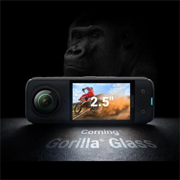 X625 Insta360 X4 Waterproof 8k 360 Action Camera, 4k Wide-angle Video,135 Min Battery Life, Ai Editing, Stabilization, for Sport