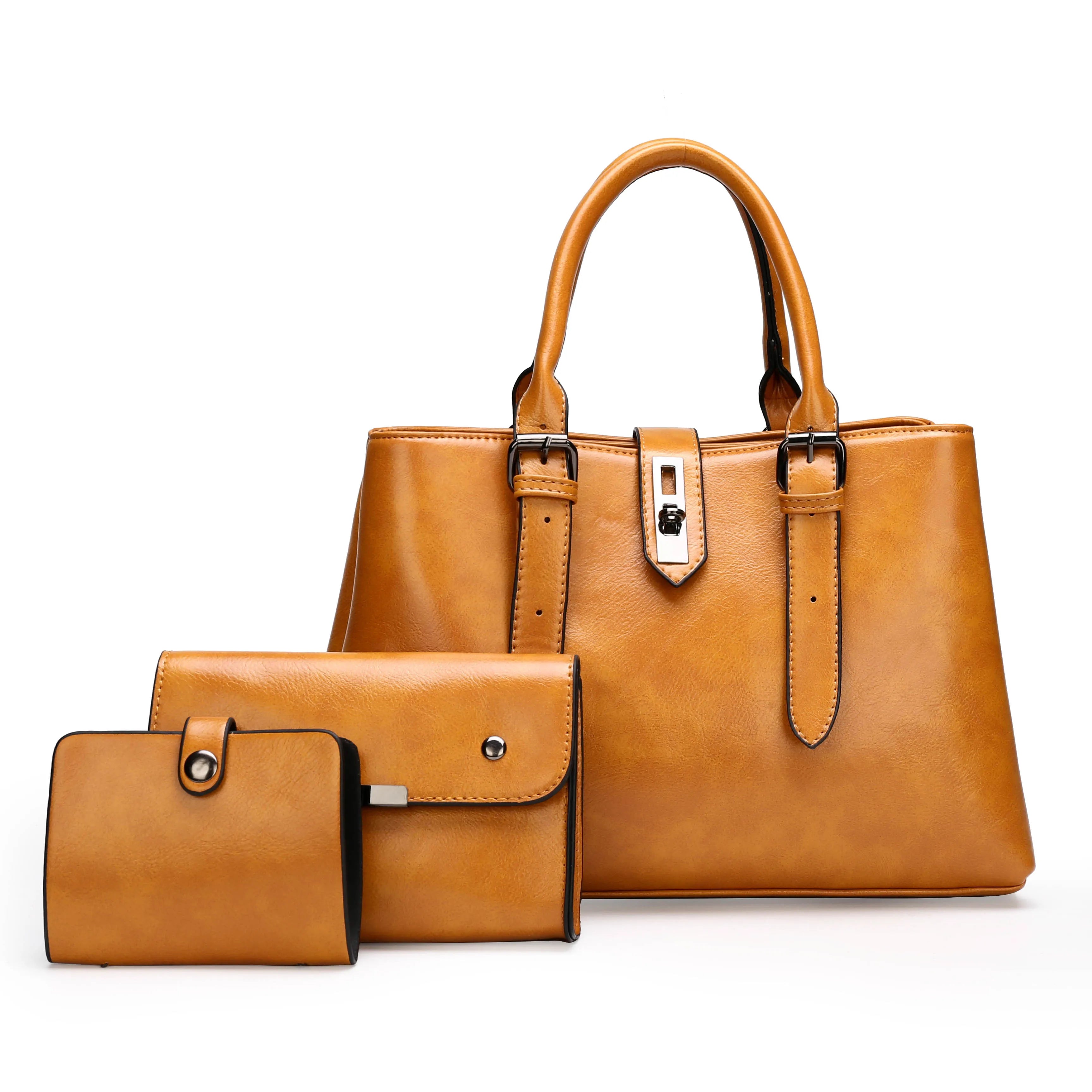 2026 New Women Handbags Three Piece Crossbody Bag Pocket Big Capacity Shoulder Bag Tote Bags Set Women Handbags