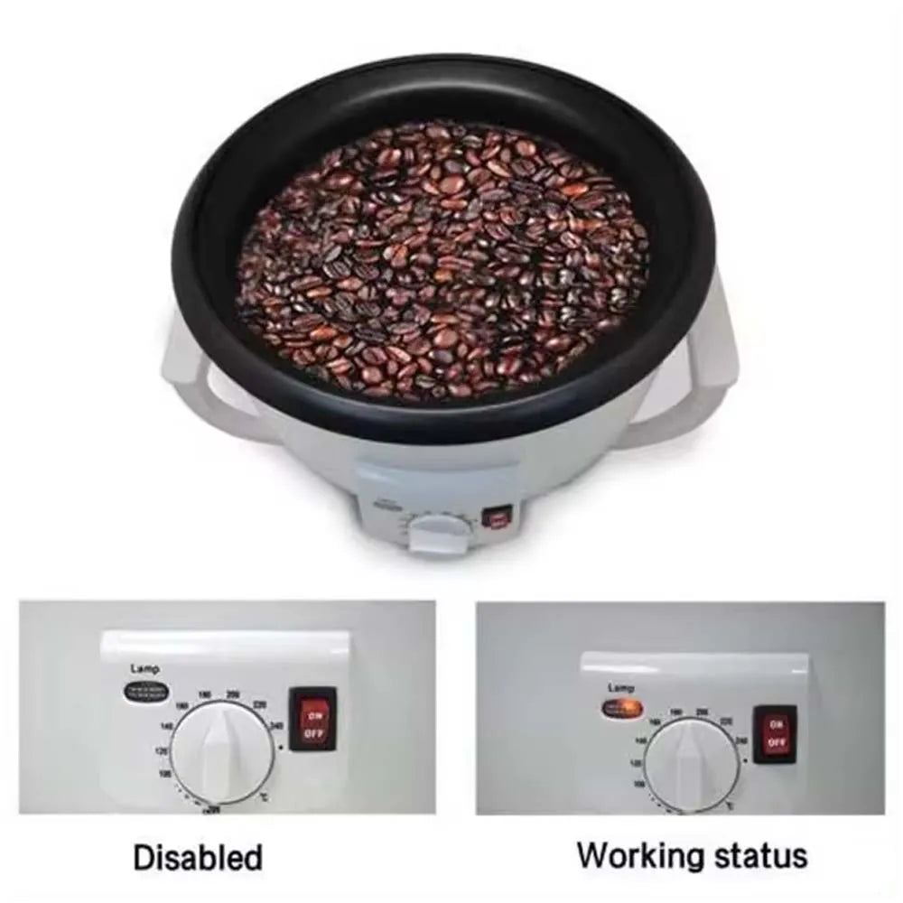 XEOLEO Electric Coffee Roaster Automatic Coffee Bean Baker 750g 1200W Coffee Baking Machine Suitable for Peanut/Nut Bean Roaster