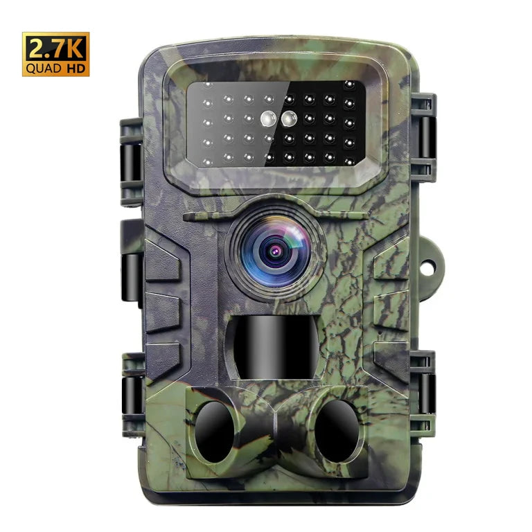 Waterproof IP66 2.7K Full HD 58MP CMOS Sensor Hunting Camera with Wide Angle Night Vision and Infrared Tracking