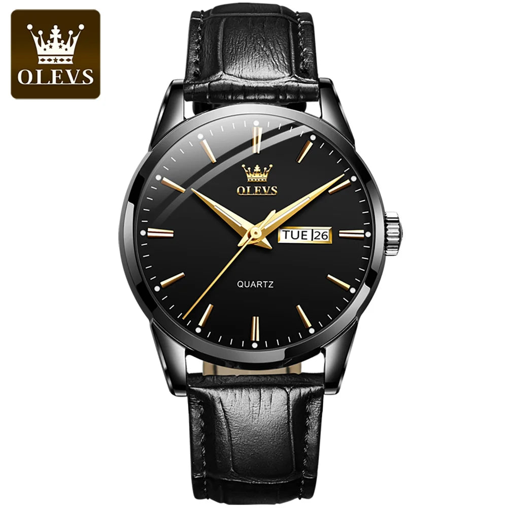 2024 OLEVS Brand 6898 Japan Movement Fashionable Business Watch Ladies Waterproof Ceramic Women's Watches Quartz Wrist Watch