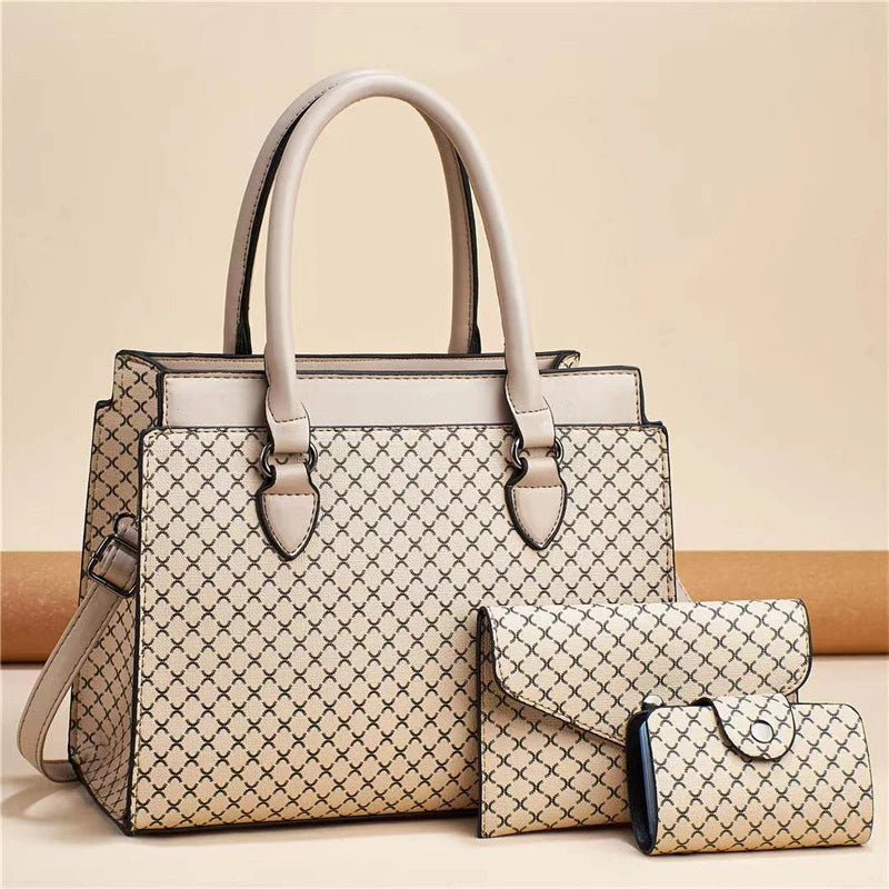 2026 New Printing Pattern High Capacity Fashion Trend Messenger Bags Luxury Women's Bags Womens Handbags Tote Bag Handbag Set