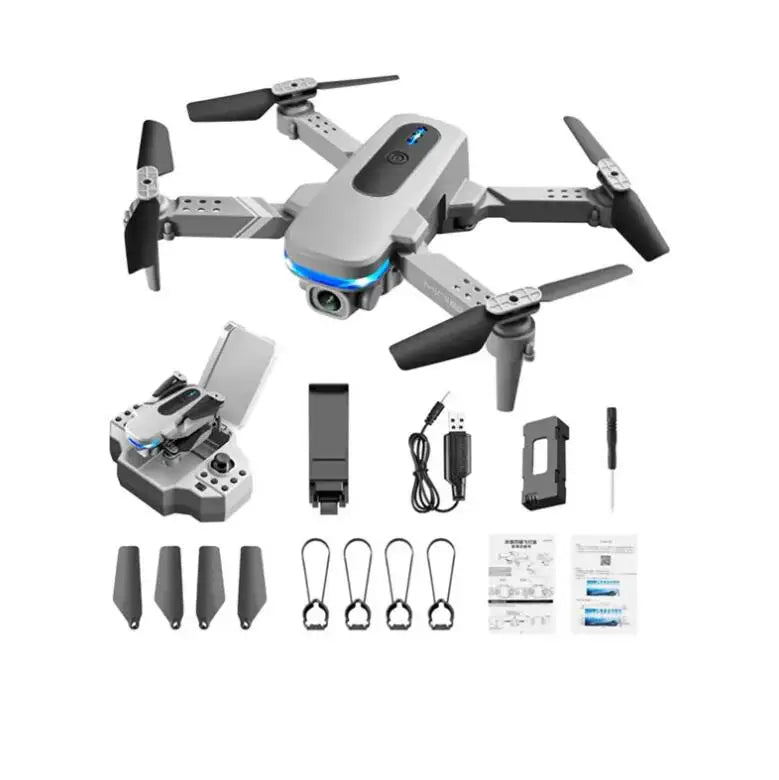 New KY910 Mini Drone with 4k Dual Hd Camera Wifi Fpv Toy Outdoor Rc Quadcopter Fixed Height Drones Boy