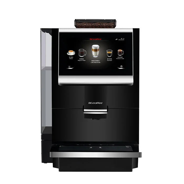 Dr Coffee C12 Household Automatic Coffee Machine Home Espresso Maker with Milk Frother Self-Cleaning System