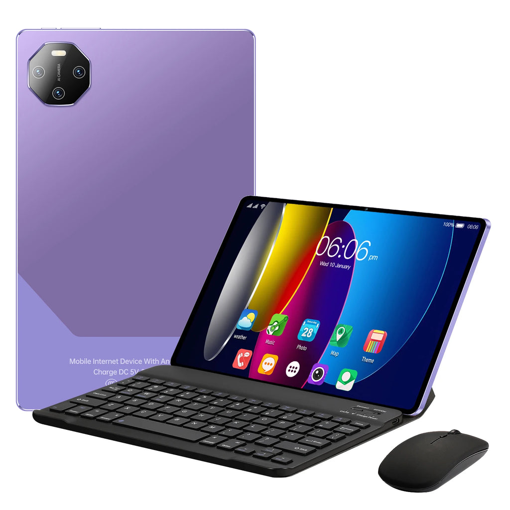 2025 NEW E70 Pro Tablet PC With 11.6-inch HD Screen 12000mAh Battery  MTK Octa Core CPU 16GB+512GB Storage  Android 13 System