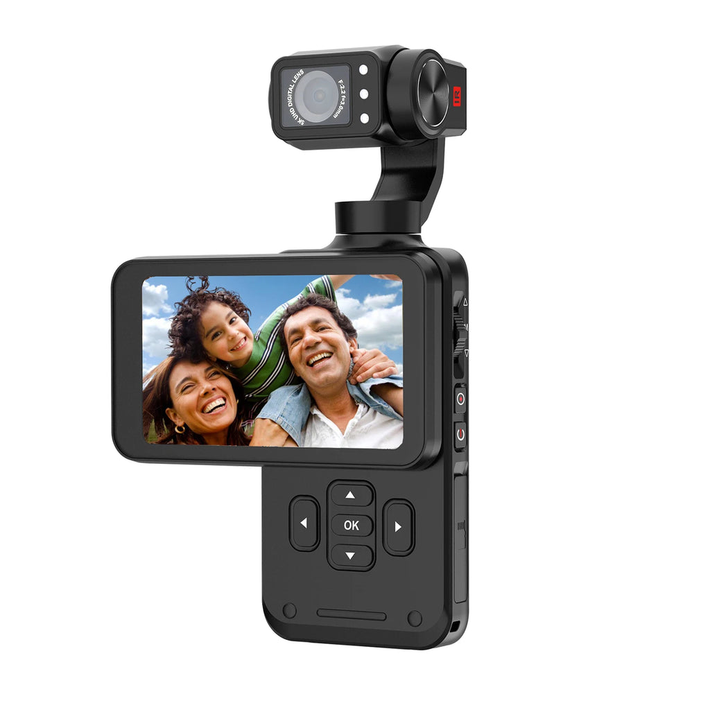 Winait 3 Axis Gimbal Anti Shake Portable Vlog Digital Video Camera