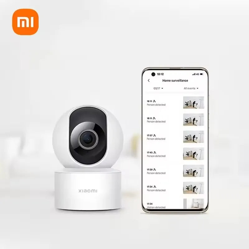 USA Stock  XIAOMI Smart Camera C200 1080p Home Security Camera with 360° View AI Human Detection