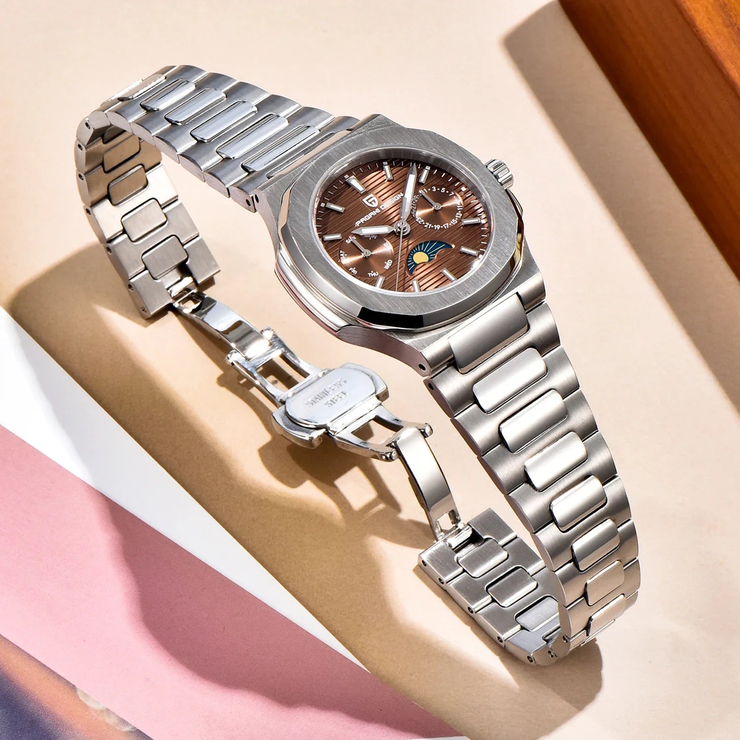 PAGANI DESIGN Women's Watches PD-1786 Luxury Watch Elegant Quartz Wristwatch for Ladies Sapphire Waterproof Exquisite Gift Clock