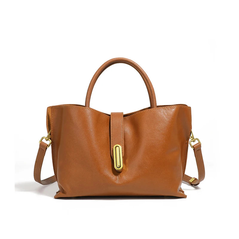 Luxury Designer Tote Bag Women Large Capacity Bucket Bag Shoulder Crossbody Bag Minimalist Women Handbags