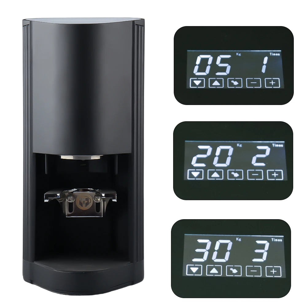 Auto Tamp Electric Espresso Coffee Tamper Machine Ripple Base Full Automatic Coffee Tampers 58mm 58.35mm 58.5mm