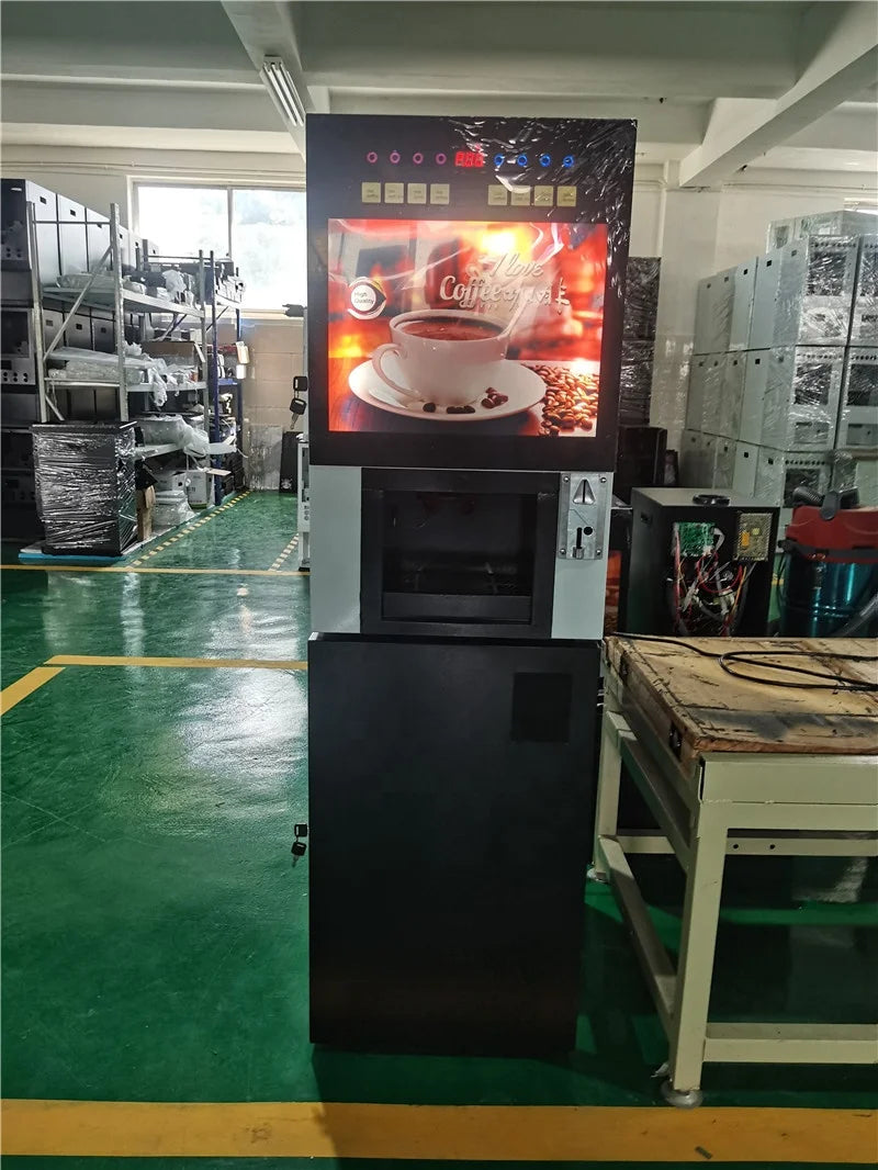 Professional Automatic Coffee Vending Machine with Coin Operated WF1-306B