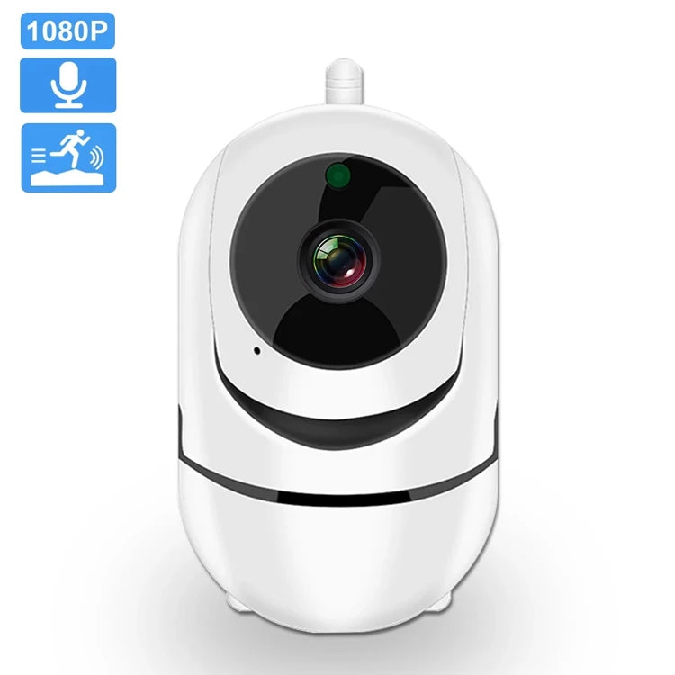 1080P WiFi Smart Home Camera with Two-Way Audio, Digital Zoom, Night Vision and Motion Detection