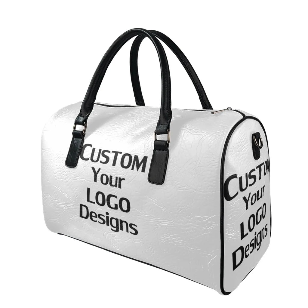 Customized Printed Fashion Men Luggage Travel Bags for Traveling Daily Use PU Leather Bag Women Handbags Ladies Hand Bags