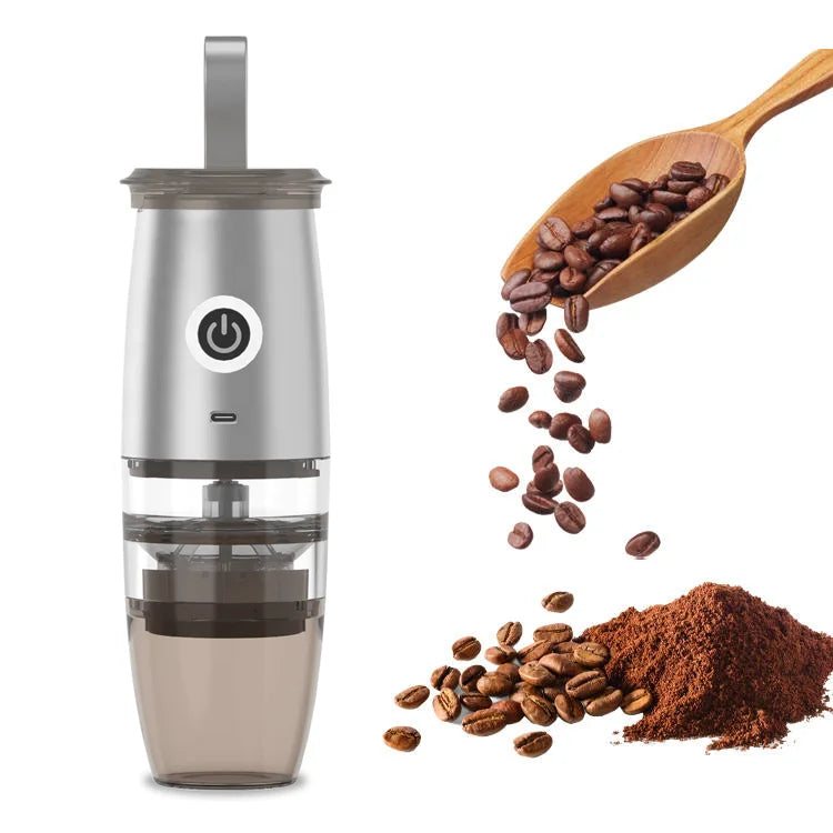 Travel Portable Coffee Grinder Ceramic Grinding Core Manual Electric USB Charging Automatic Coffee Bean Grinder Machine