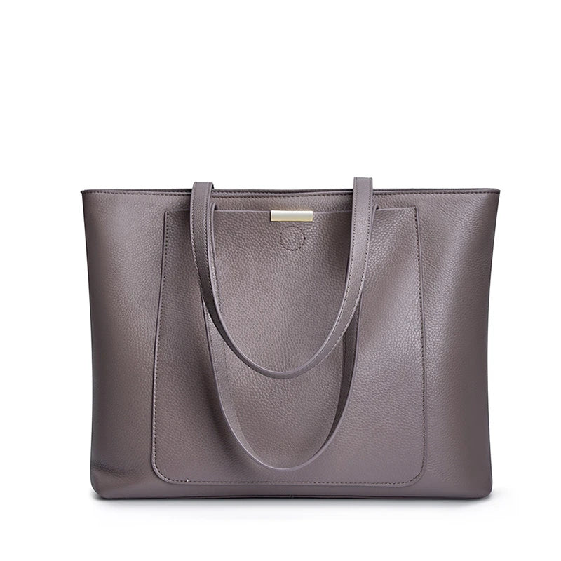 Wholesale Fashion Large Women'S Tote Bags Personalized Custom Logo Genuine Leather Shoulder Luxury Bag for Women Handbags 2026