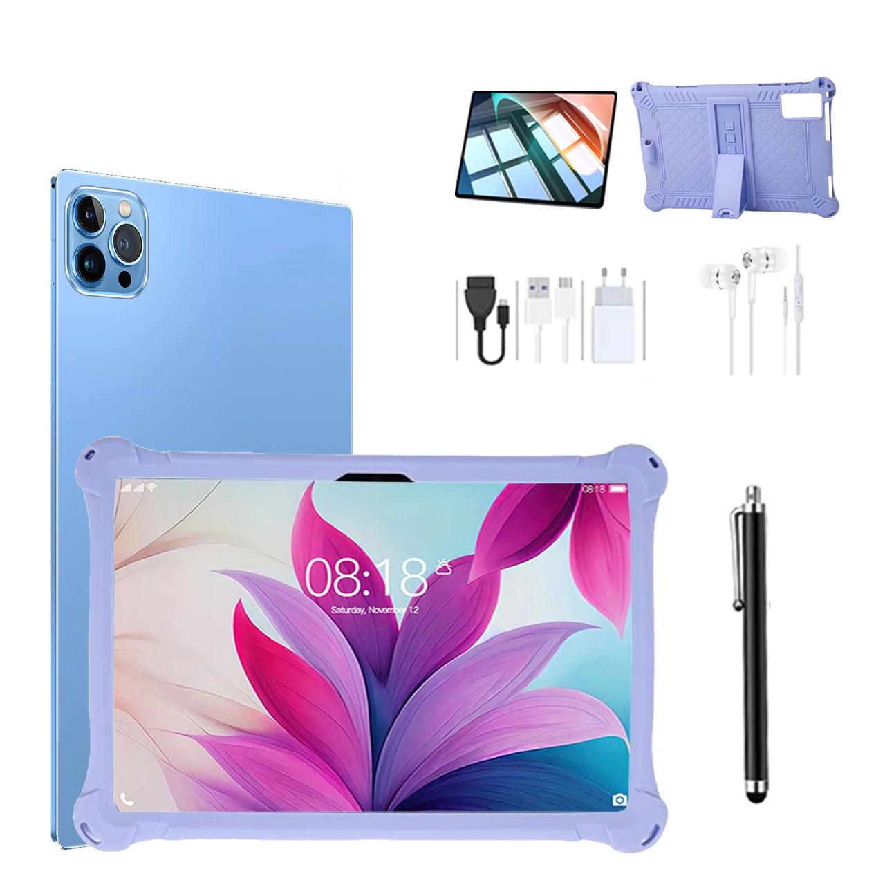 2025 PA15  10.I Inch Tablets Wifi 8GB RAM 256GB ROM  Wifi Touch Screen Tablet PC Android 13 Factory sell tablet with sim card