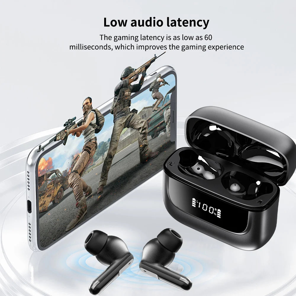 VALDUS 2025 VNC-310 TWS Gaming In-Ear Wireless Earphones With Dual Microphone ENC Noise Reduction for Calls