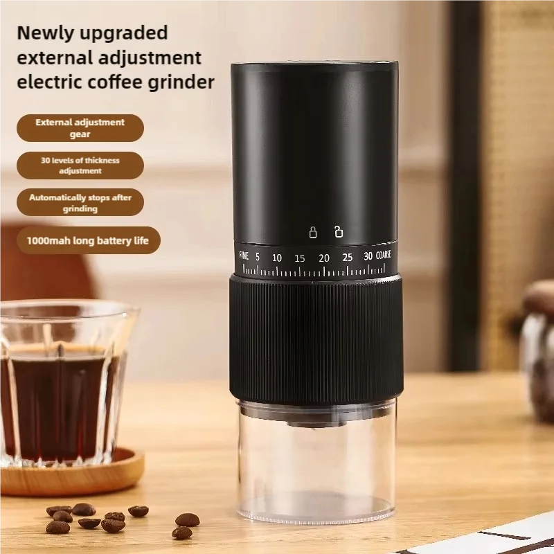 Manufacturer's Special Offer Coffee Bean Grinder, Home Coff Grinder Mini Automatic Coffee Grinder