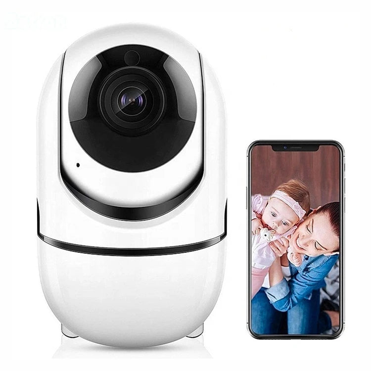 1080P WiFi Smart Home Camera with Two-Way Audio, Digital Zoom, Night Vision and Motion Detection
