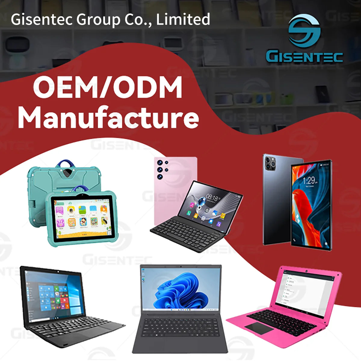 2025 Gisentec 10 Inch E60 PRO Android 14  Dual Sim 8+256GB  5+13mp G+G Glass Android WIFI Gift Wholesale tablet OEM Tablet PC