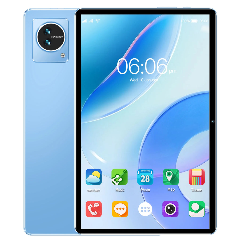 10 Inch V10 Tablet 10-Core Android13 Dual Card Dual Standby 16G+512G Qualcomm Octa Core 1920x1200 4G 5G Compatible Educational