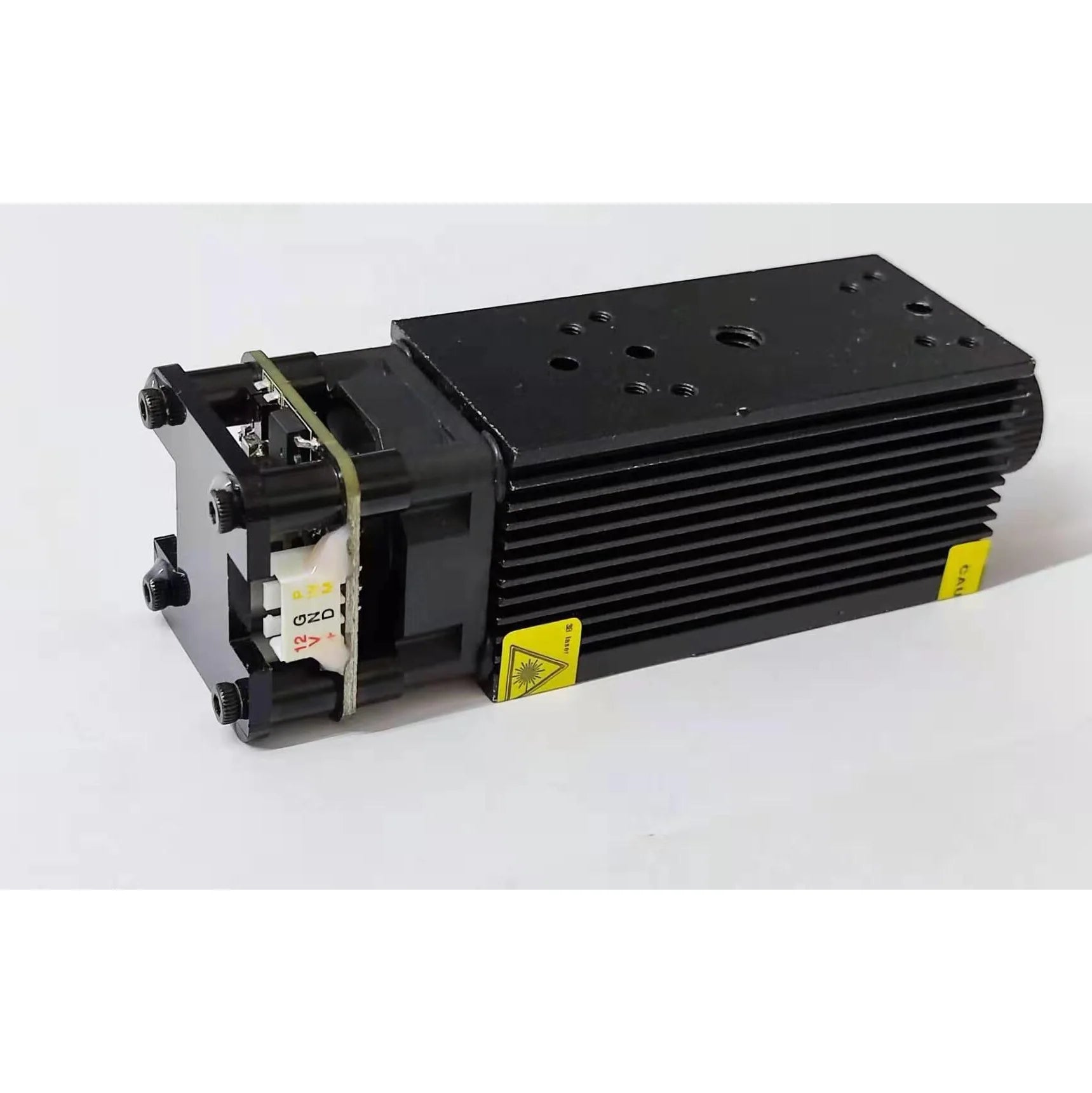 New Ismartlaser High-Power 1W Green Laser Module Elliptical Spot Beam 515-530nm 12V DC CLASS4 Bird Repellent High Accuracy >200m